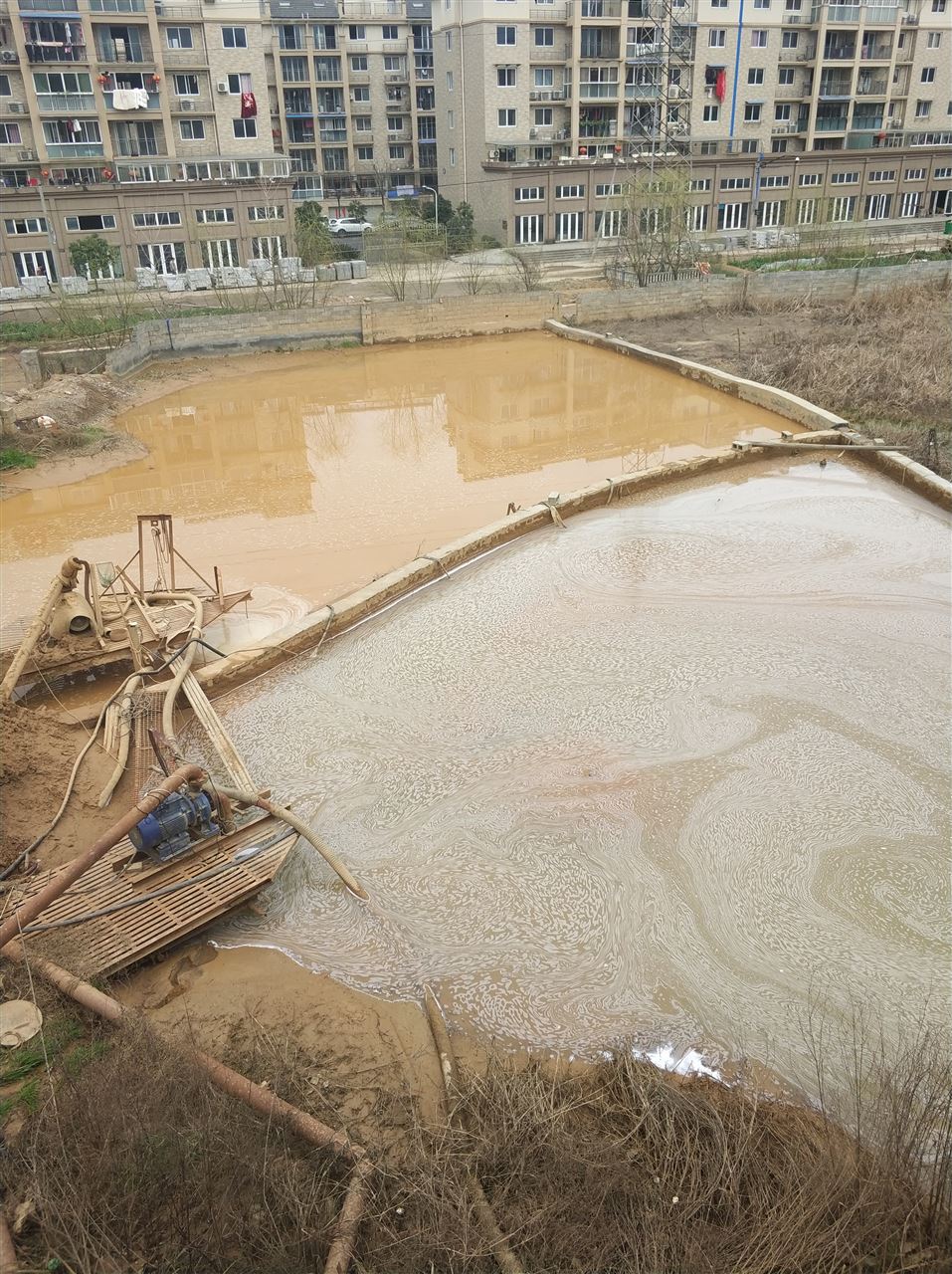 安顺沉淀池淤泥清理-厂区废水池淤泥清淤