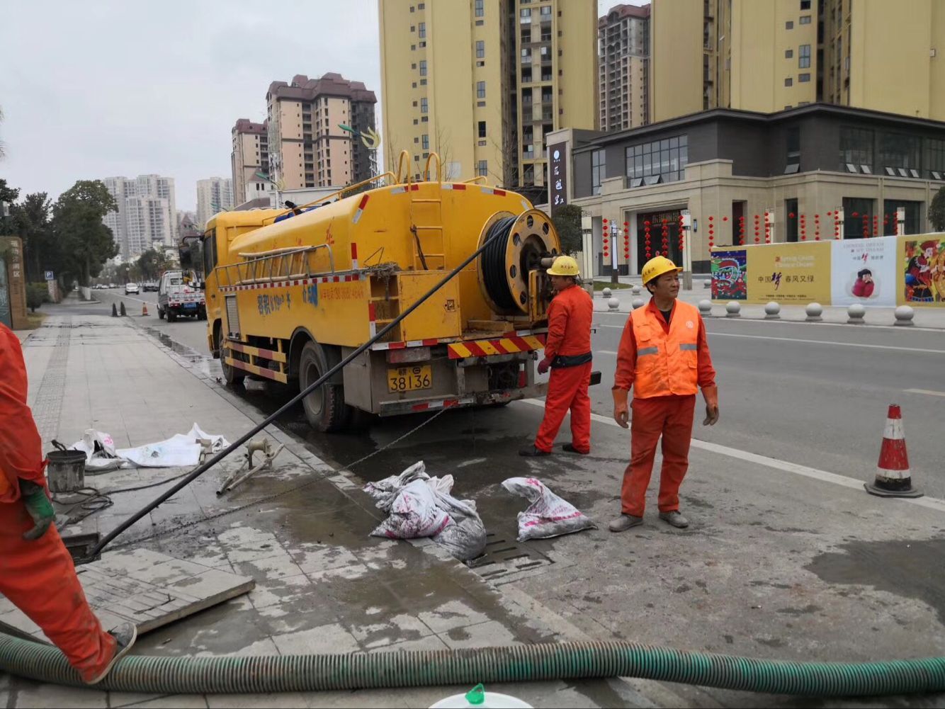 安顺排污管道清淤-管道清洗